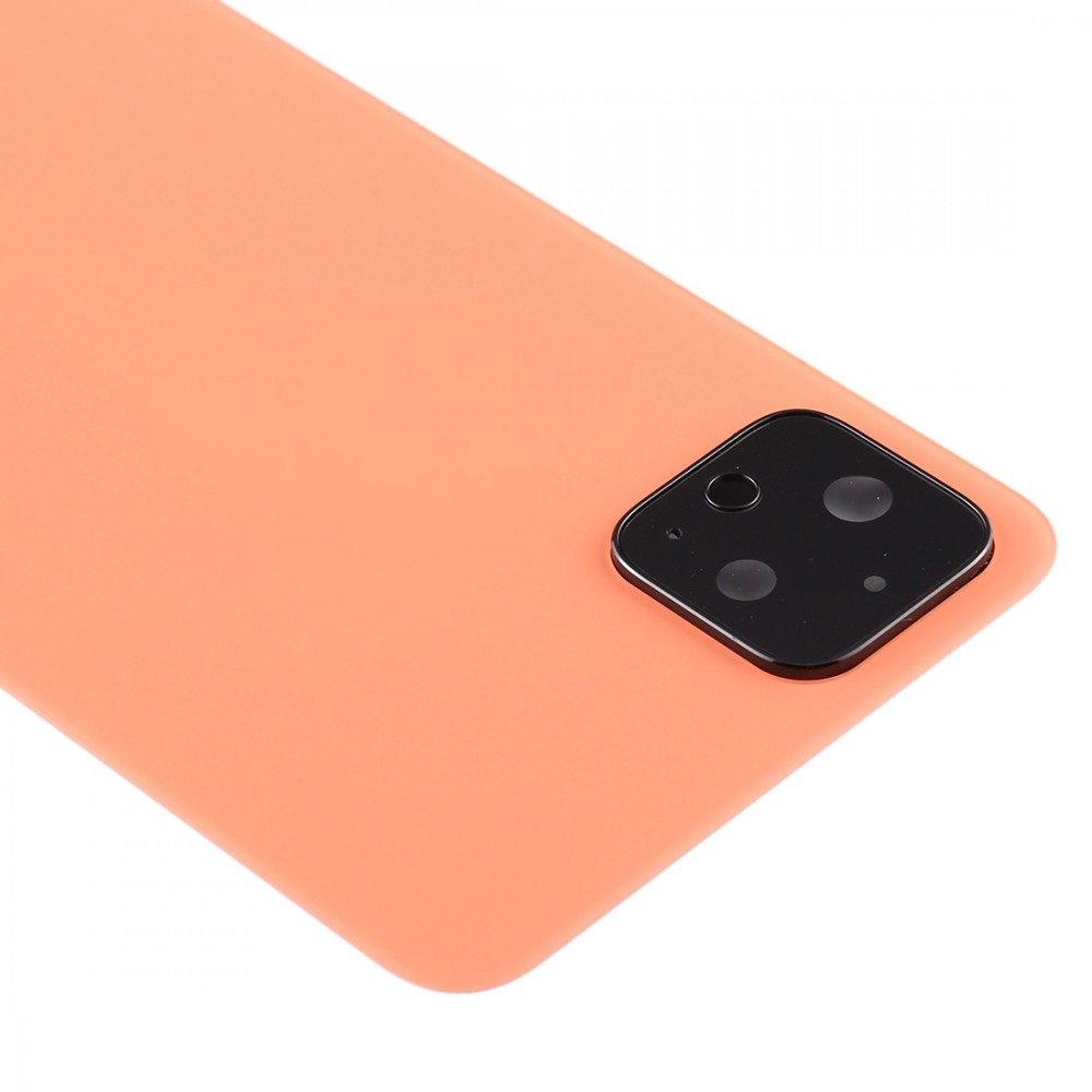 Battery Back Cover with Camera Lens Cover for Google Pixel 4XL(Orange) Other Replacement Parts Google Pixel 4XL